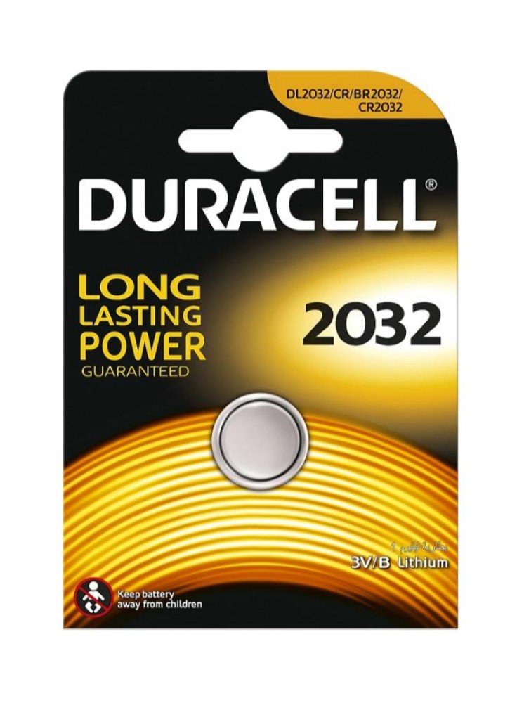Baterijas tabletes veida formas CR2032 Duracell